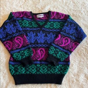 Vintage 70s Sweater Penrose small